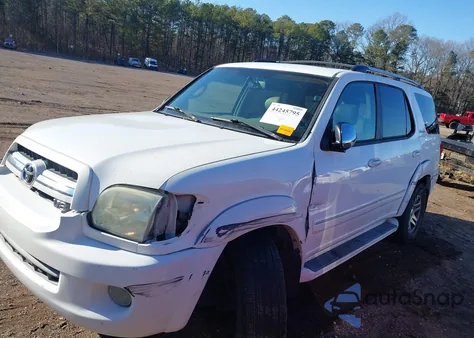 2007 Toyota Sequoia Limited V8 from USA, damaged, VIN 5TDZT38A17S290799